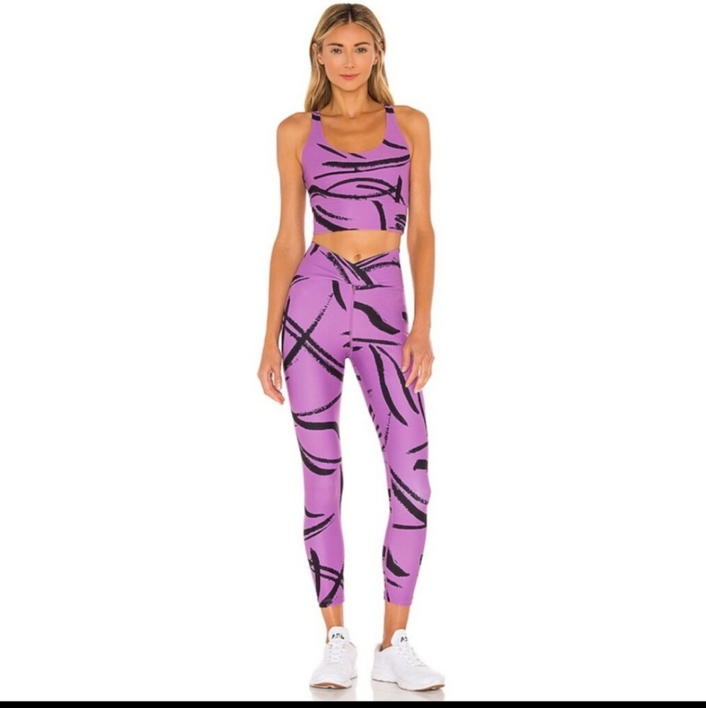 Year Of Ours NWT sports bra and legging matching workout set